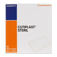 Cutiplast Steril 10cm x 8cm: Apósitos estériles (caja de 50 unidades) Cutiplast Steril 10cm x 8cm: Apósitos estériles (caja de 50 unidades)
